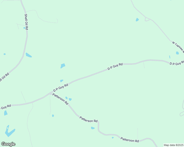 map of restaurants, bars, coffee shops, grocery stores, and more near 2089 D P Guy Road in Ruth