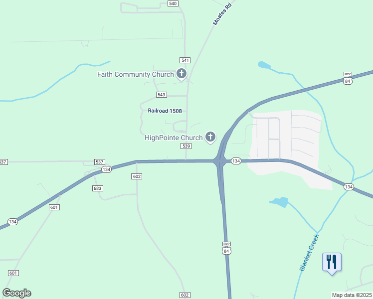 map of restaurants, bars, coffee shops, grocery stores, and more near 682 County Road 539 in Enterprise
