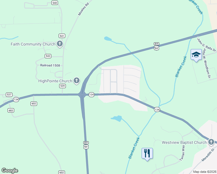 map of restaurants, bars, coffee shops, grocery stores, and more near 216 Winterberry Way in Enterprise