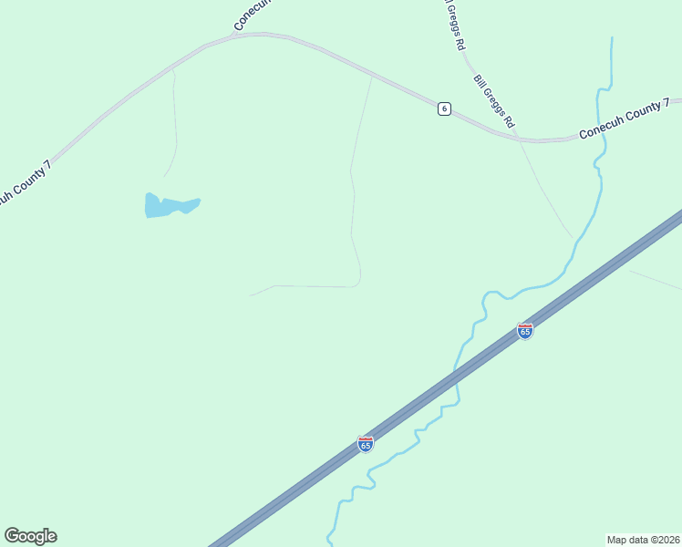 map of restaurants, bars, coffee shops, grocery stores, and more near Conecuh County 67 in Castleberry