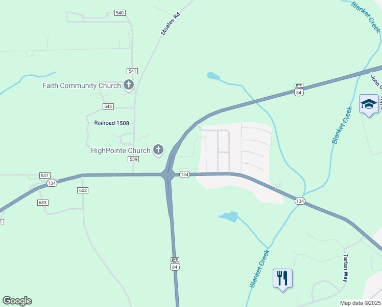 map of restaurants, bars, coffee shops, grocery stores, and more near 234-256 Boll Weevil Circle in Enterprise