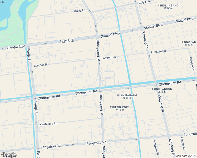 map of restaurants, bars, coffee shops, grocery stores, and more near 299 Chang Yang Jie in Su Zhou Shi