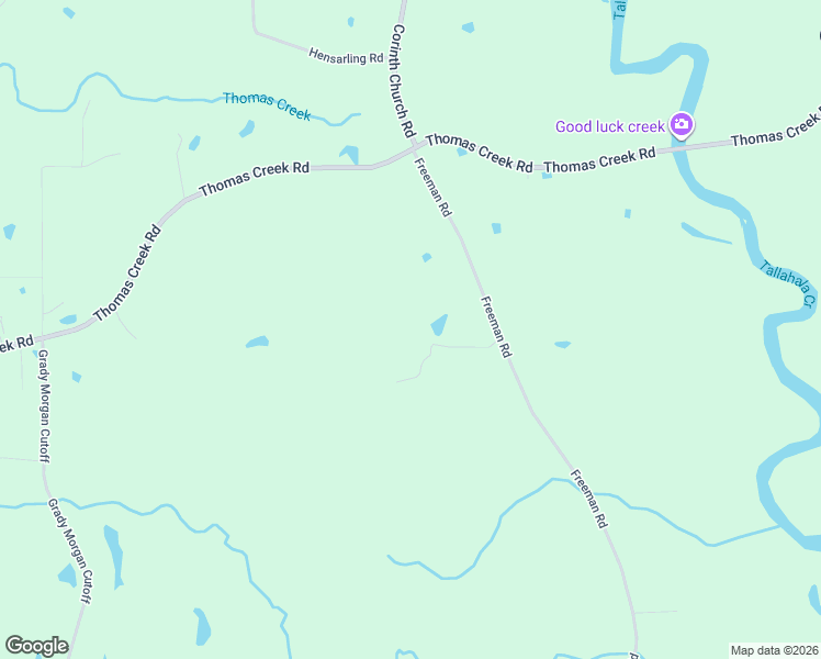 map of restaurants, bars, coffee shops, grocery stores, and more near 296 Freeman Road in Richton