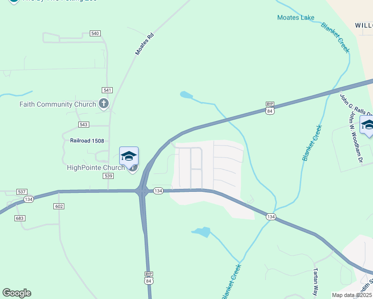 map of restaurants, bars, coffee shops, grocery stores, and more near 260-460 Boll Weevil Circle in Enterprise