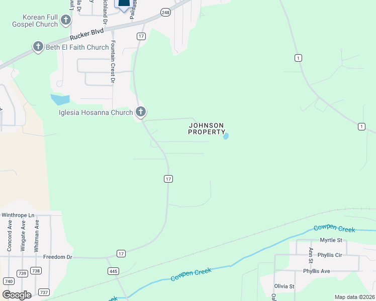 map of restaurants, bars, coffee shops, grocery stores, and more near 178 Scotty Lane in Enterprise