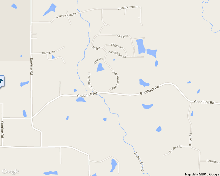 map of restaurants, bars, coffee shops, grocery stores, and more near Reese Creek Boulevard in Petal
