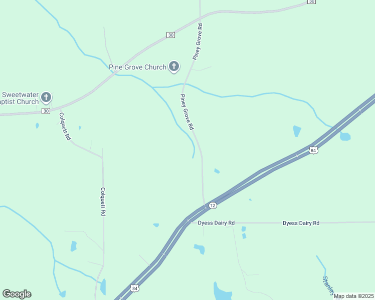 map of restaurants, bars, coffee shops, grocery stores, and more near 23528 Piney Grove Road in Opp