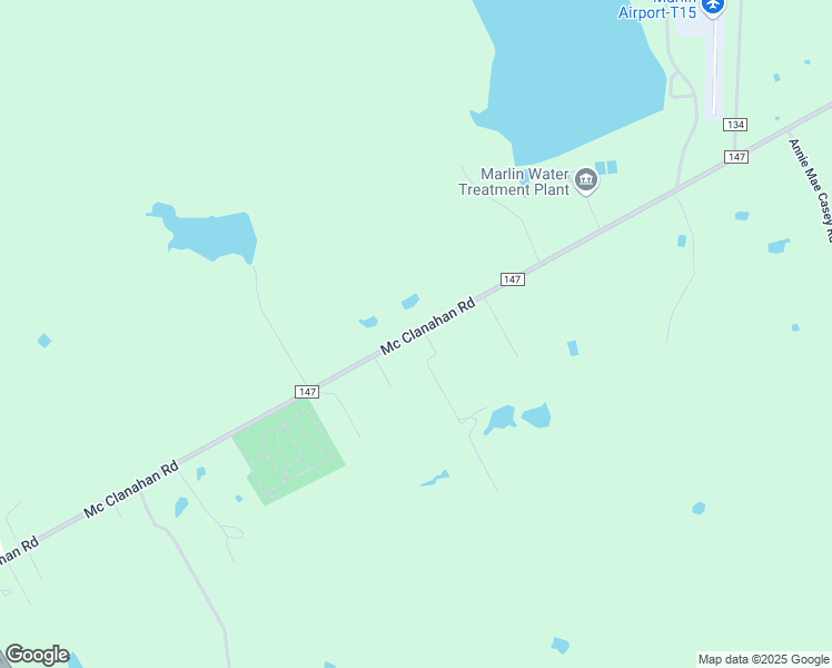 map of restaurants, bars, coffee shops, grocery stores, and more near 338 Mc Clanahan Road in Marlin