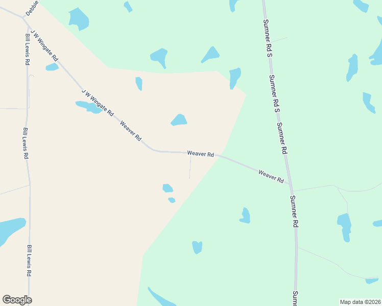 map of restaurants, bars, coffee shops, grocery stores, and more near 621 Weaver Road in Moultrie