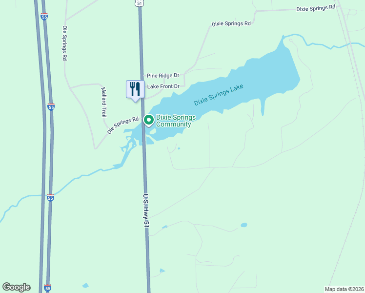map of restaurants, bars, coffee shops, grocery stores, and more near Periwinkle Drive in Summit