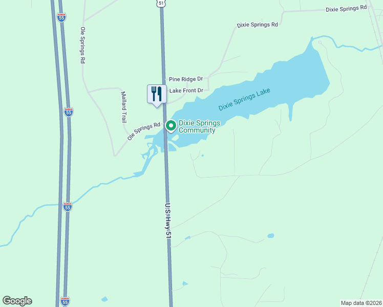 map of restaurants, bars, coffee shops, grocery stores, and more near Periwinkle Dr in Summit