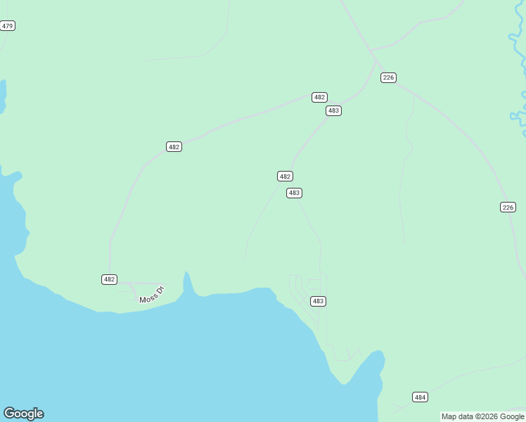 map of restaurants, bars, coffee shops, grocery stores, and more near 1487 County Road 482 in Etoile