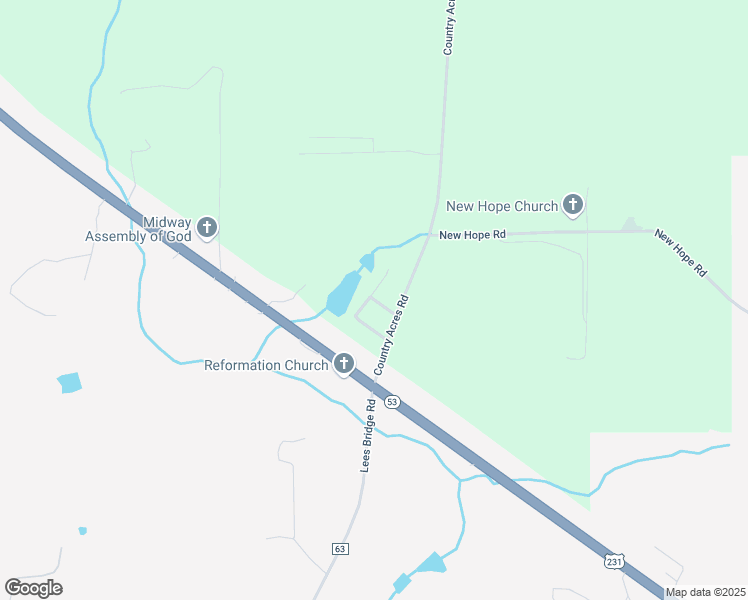 map of restaurants, bars, coffee shops, grocery stores, and more near 151 Addison Drive in Midland City