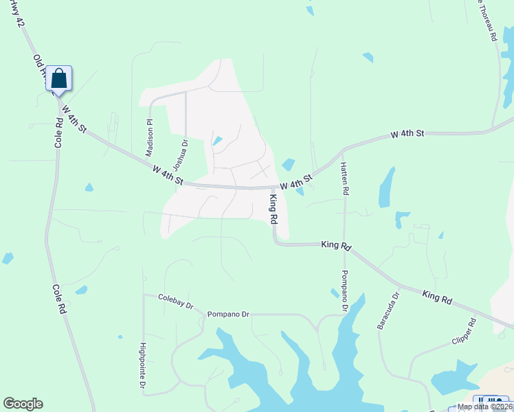 map of restaurants, bars, coffee shops, grocery stores, and more near E Cadbury Ln in Hattiesburg