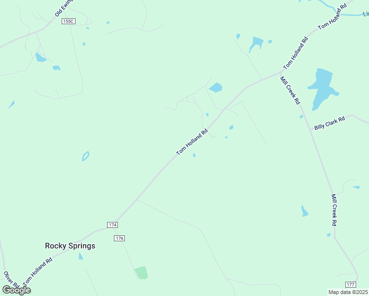 map of restaurants, bars, coffee shops, grocery stores, and more near Tom Holland Road in Lufkin