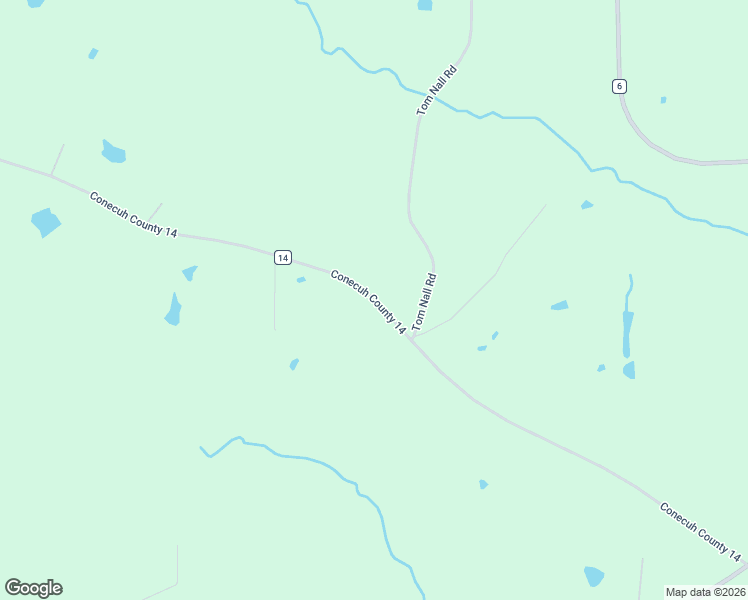 map of restaurants, bars, coffee shops, grocery stores, and more near 1169 Conecuh County 14 in Range