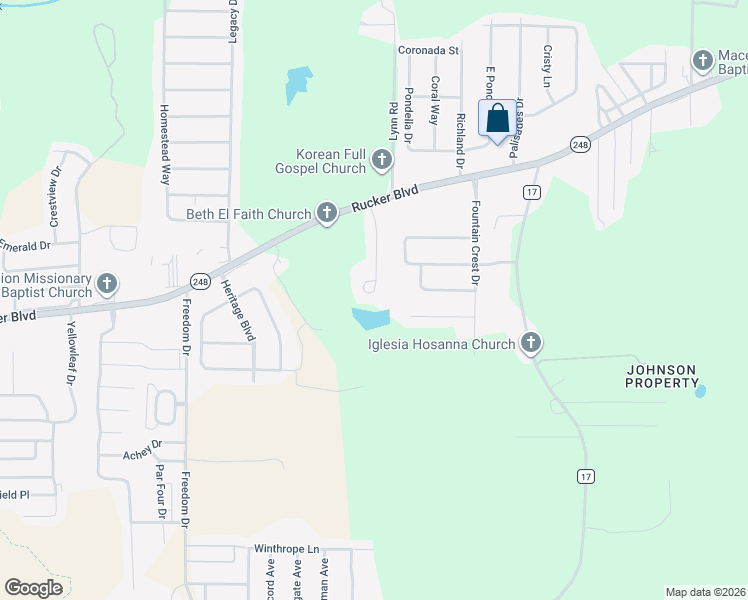 map of restaurants, bars, coffee shops, grocery stores, and more near 3503 Augusta St in Enterprise