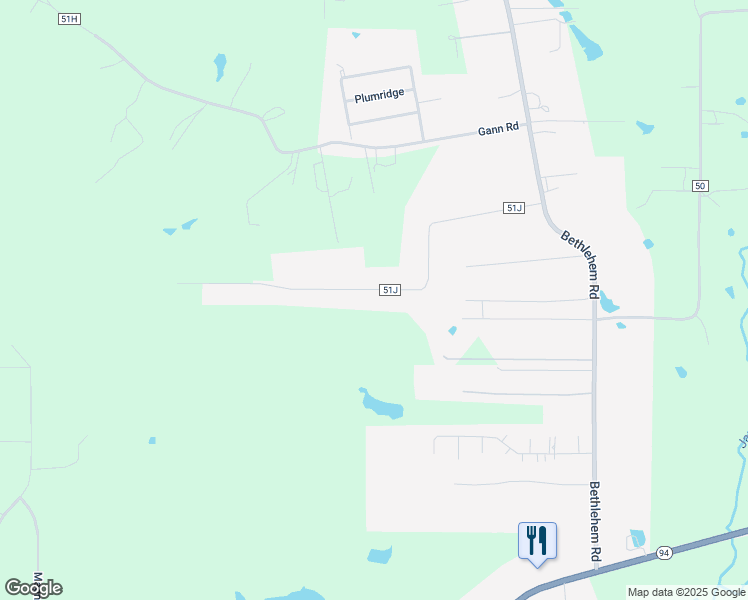map of restaurants, bars, coffee shops, grocery stores, and more near 691 Roper Road in Lufkin