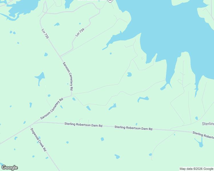map of restaurants, bars, coffee shops, grocery stores, and more near Staceys Landing Road in Robertson County