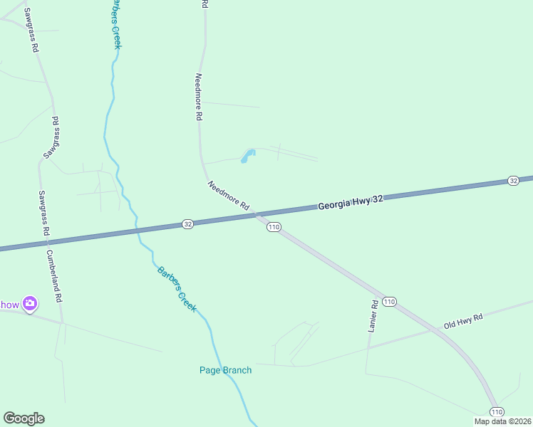 map of restaurants, bars, coffee shops, grocery stores, and more near 8141 Highway 32 East in Hortense