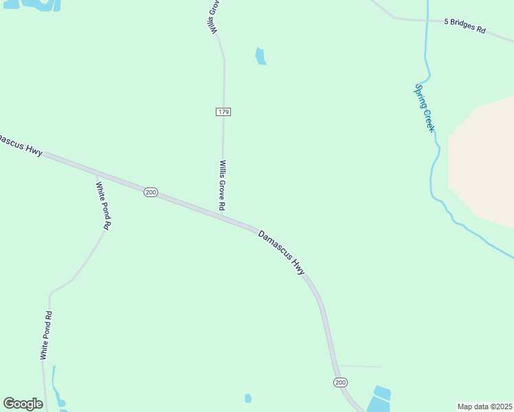 map of restaurants, bars, coffee shops, grocery stores, and more near 9613 Georgia 200 in Damascus