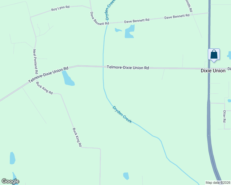 map of restaurants, bars, coffee shops, grocery stores, and more near in Dixie Union