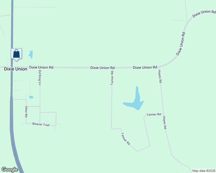 map of restaurants, bars, coffee shops, grocery stores, and more near 6415 Tanner Road in Waycross