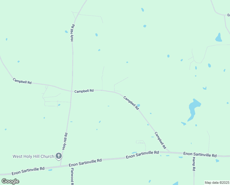 map of restaurants, bars, coffee shops, grocery stores, and more near 86 Campbell Road in Jayess