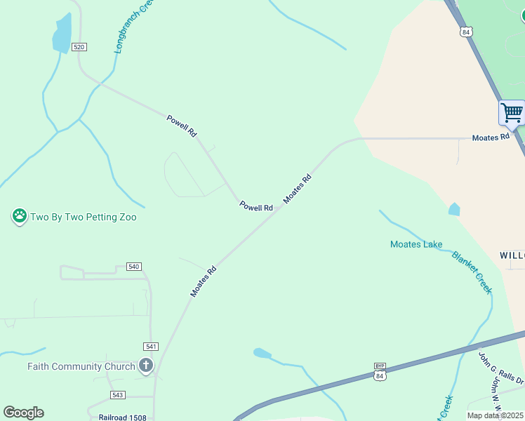 map of restaurants, bars, coffee shops, grocery stores, and more near 24 Powell Road in Enterprise