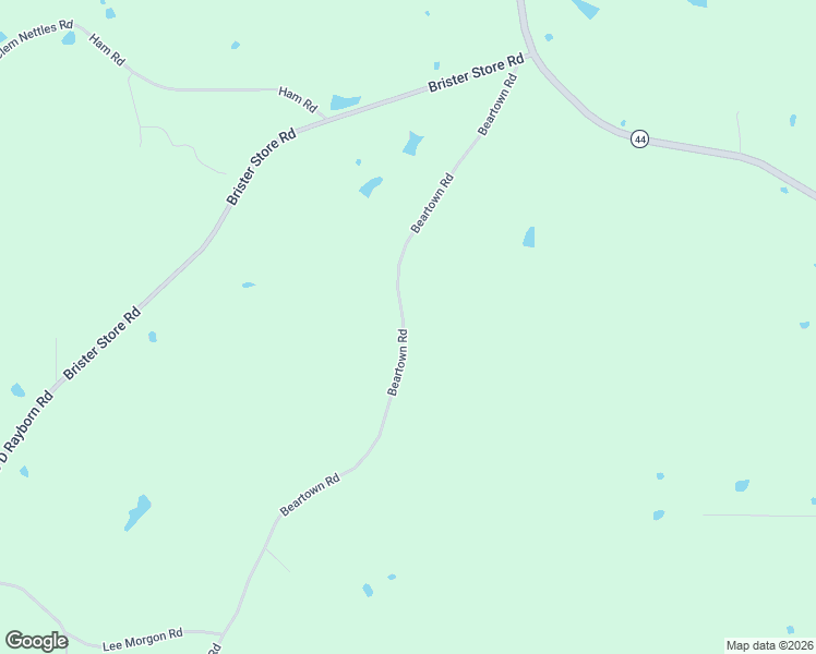 map of restaurants, bars, coffee shops, grocery stores, and more near 340 Beartown Road in Jayess