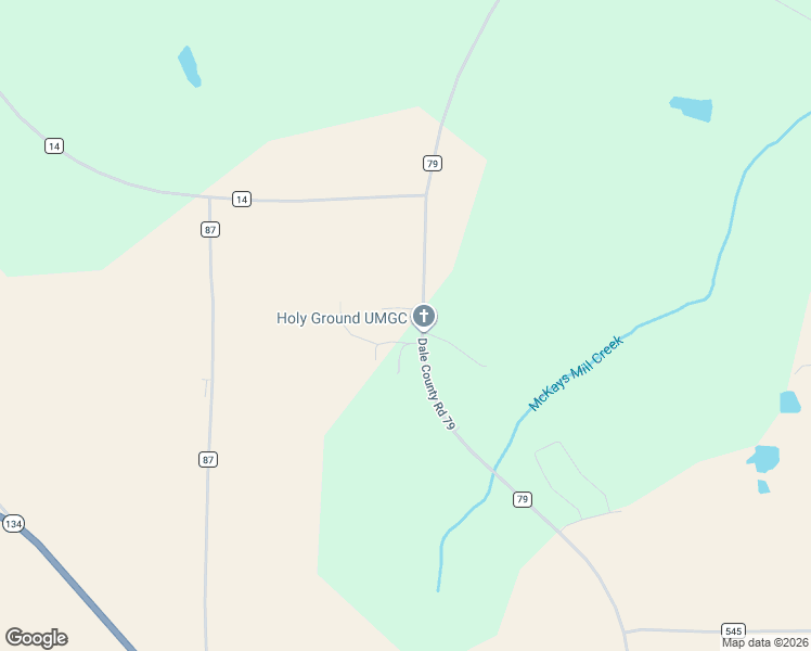 map of restaurants, bars, coffee shops, grocery stores, and more near 296 Dale County Road 79 in Headland