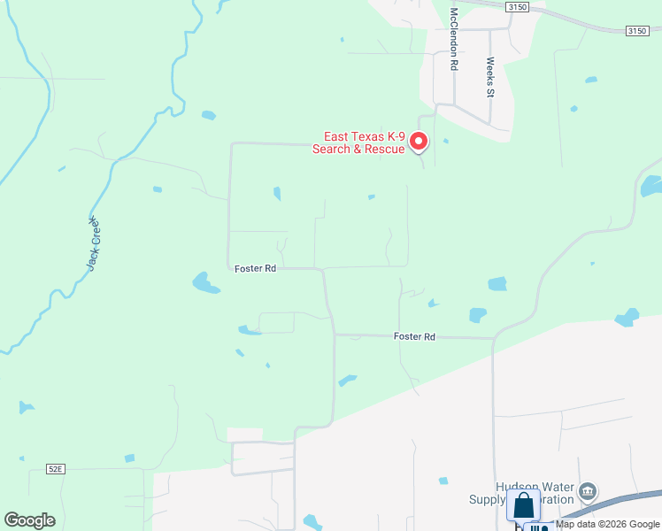 map of restaurants, bars, coffee shops, grocery stores, and more near 790 Foster Road in Lufkin