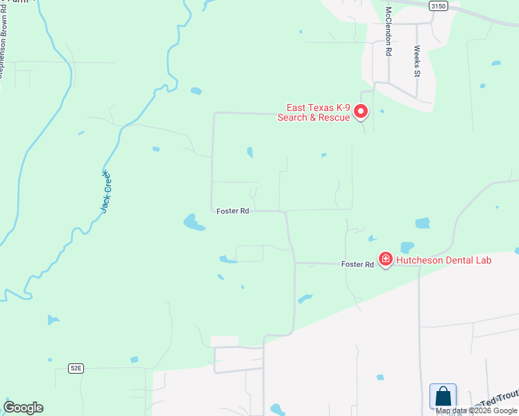 map of restaurants, bars, coffee shops, grocery stores, and more near 898 Foster Road in Lufkin