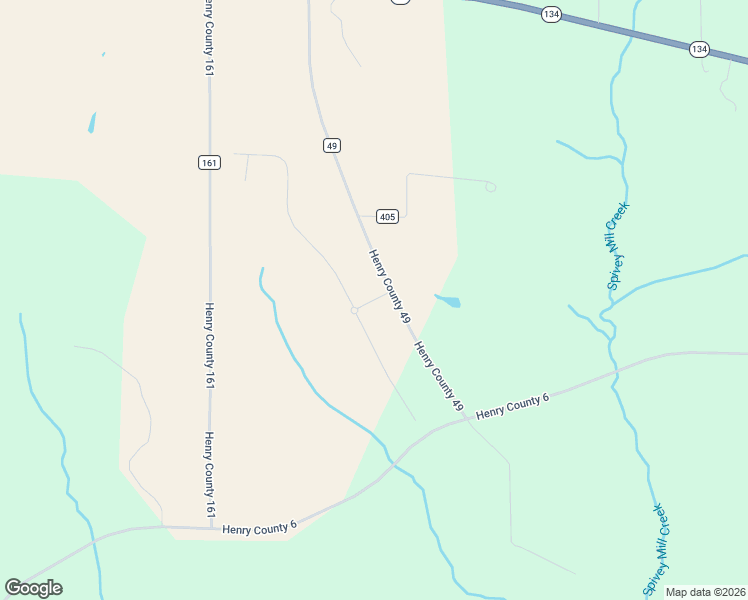 map of restaurants, bars, coffee shops, grocery stores, and more near Weeping Willow Way in Henry County