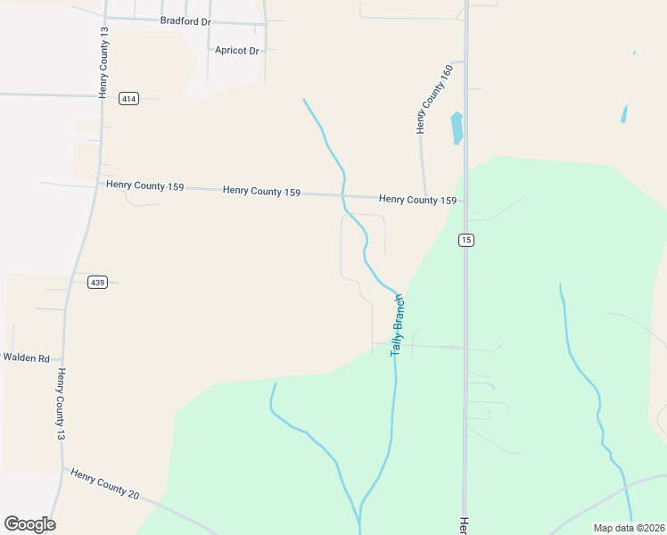 map of restaurants, bars, coffee shops, grocery stores, and more near 443 Ridge Drive in Headland