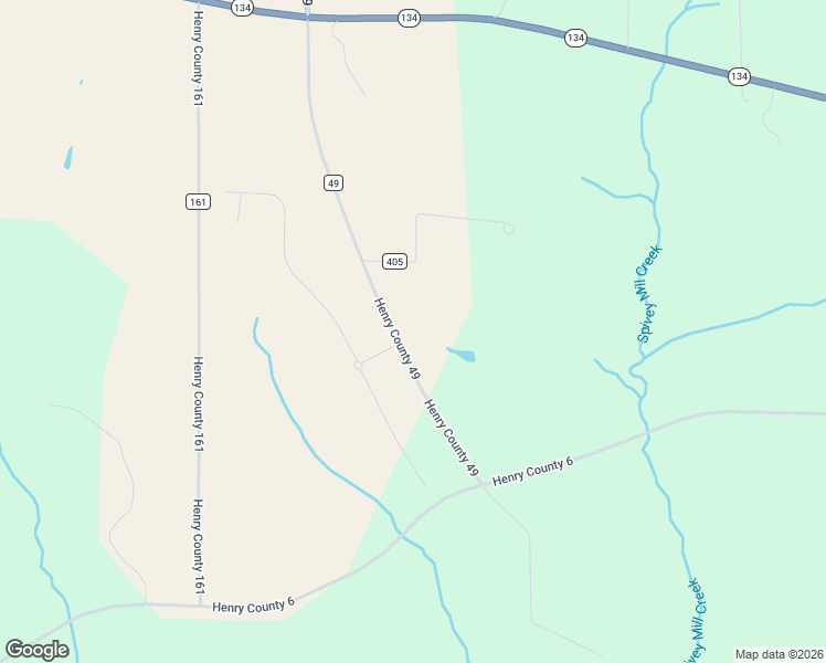 map of restaurants, bars, coffee shops, grocery stores, and more near 4533 County Road 49 in Headland