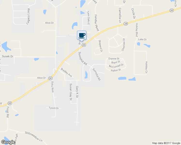map of restaurants, bars, coffee shops, grocery stores, and more near 316 Beverly Loop in Pineville