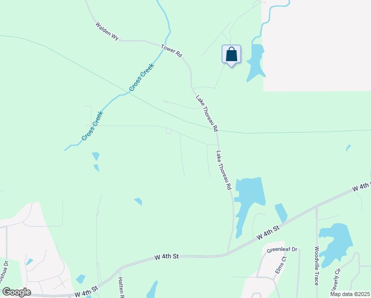 map of restaurants, bars, coffee shops, grocery stores, and more near 206 Whistlers Way in Hattiesburg