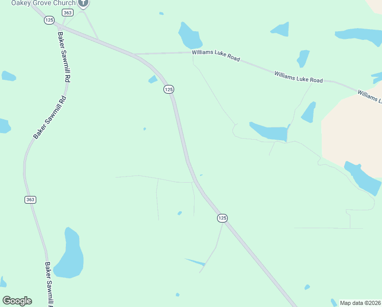 map of restaurants, bars, coffee shops, grocery stores, and more near 14099 Georgia 125 in Tifton