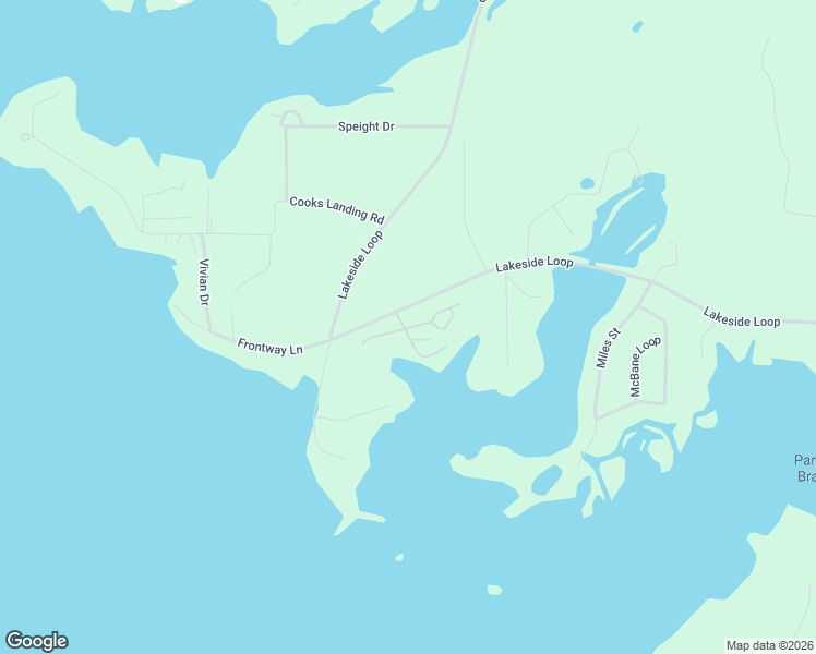 map of restaurants, bars, coffee shops, grocery stores, and more near J B Walker Landing Lane in Many