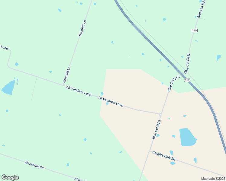 map of restaurants, bars, coffee shops, grocery stores, and more near 522 J B Vandiver Loop in Moody