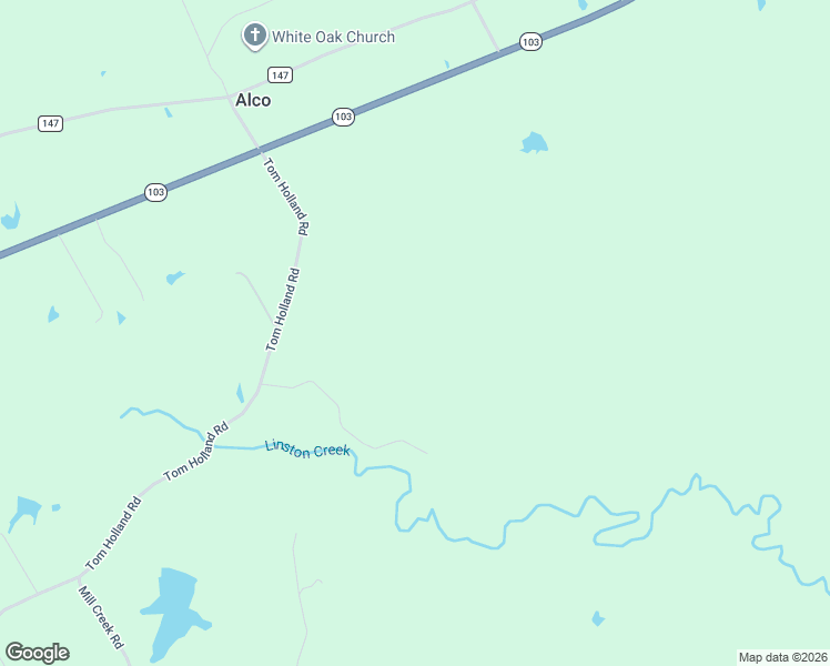 map of restaurants, bars, coffee shops, grocery stores, and more near 503 Nerren Cemetery Road in Lufkin
