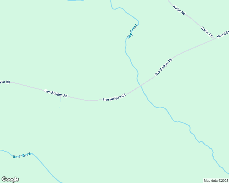 map of restaurants, bars, coffee shops, grocery stores, and more near 2897 Five Bridges Road in Blakely