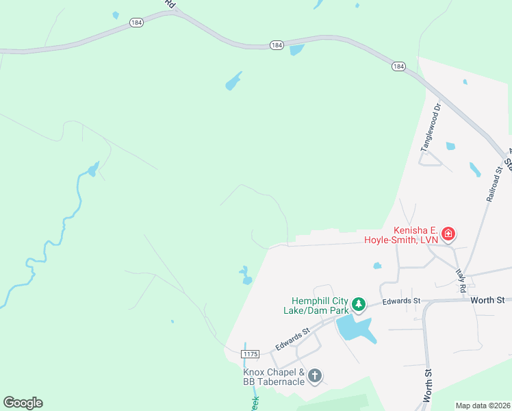 map of restaurants, bars, coffee shops, grocery stores, and more near 251 Artesia Springs Street in Hemphill