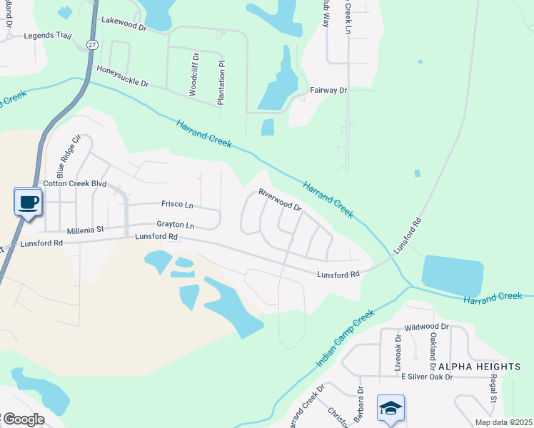 map of restaurants, bars, coffee shops, grocery stores, and more near 202 West Sommer Oak Drive in Enterprise