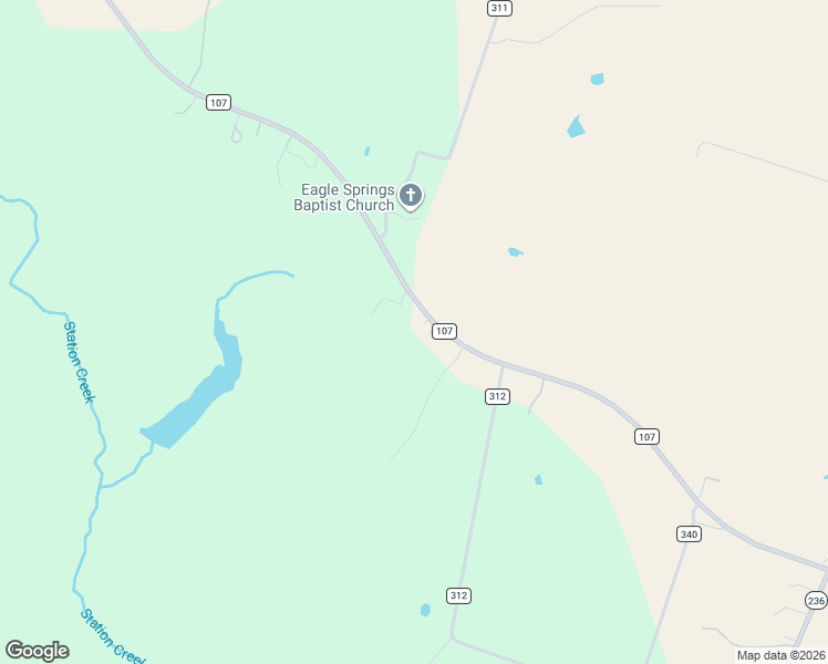 map of restaurants, bars, coffee shops, grocery stores, and more near 14444 Farm to Market Road 107 in McGregor