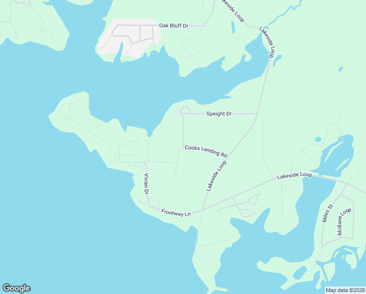 map of restaurants, bars, coffee shops, grocery stores, and more near 321 Cooks Landing Road in Many