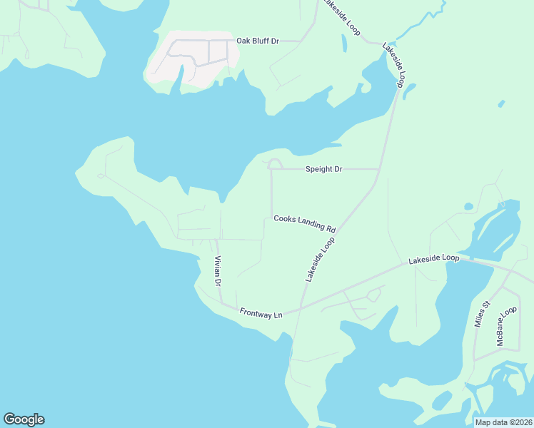 map of restaurants, bars, coffee shops, grocery stores, and more near 321-415 Cooks Landing Road in Many