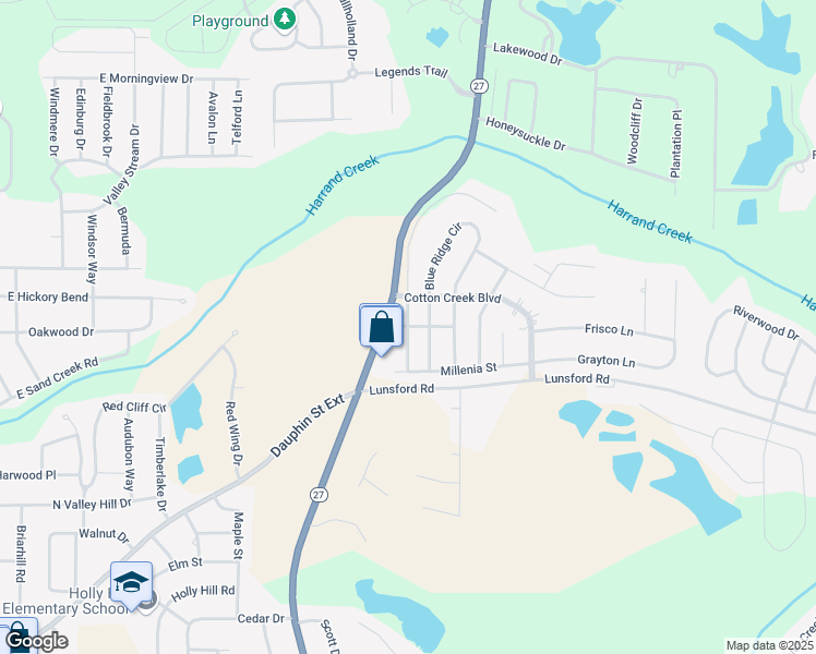 map of restaurants, bars, coffee shops, grocery stores, and more near 103 Whitney Avenue in Enterprise