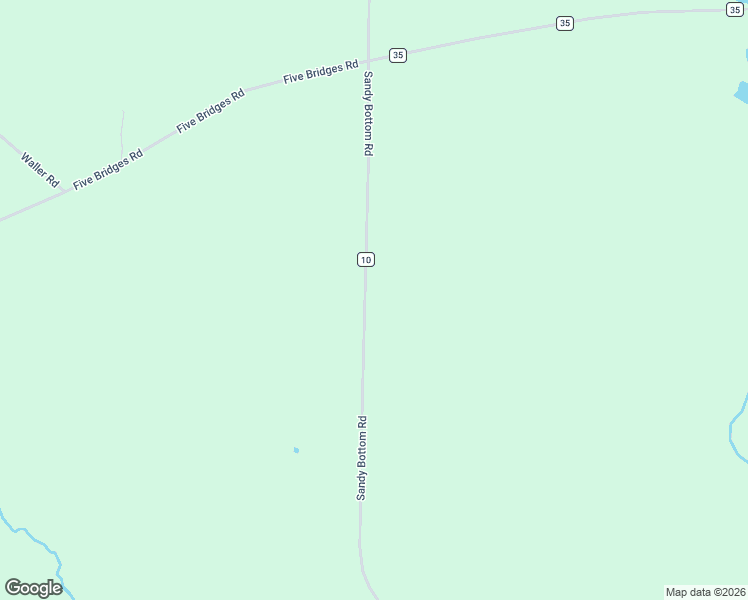 map of restaurants, bars, coffee shops, grocery stores, and more near 5152 Sandy Bottom Road in Blakely